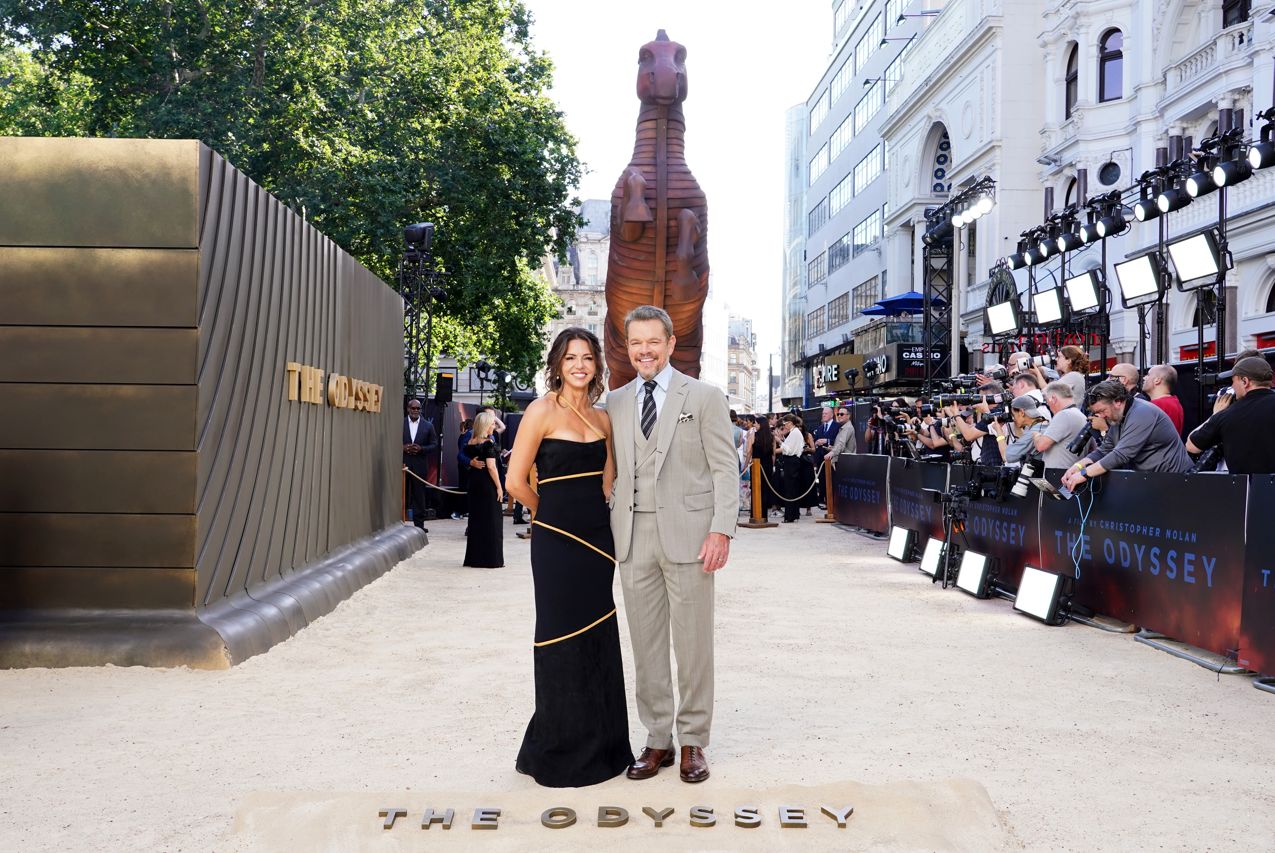 Matt Damon z żoną