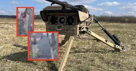 Rosjanie podnieśli ręce do góry. Poddali się robotowi