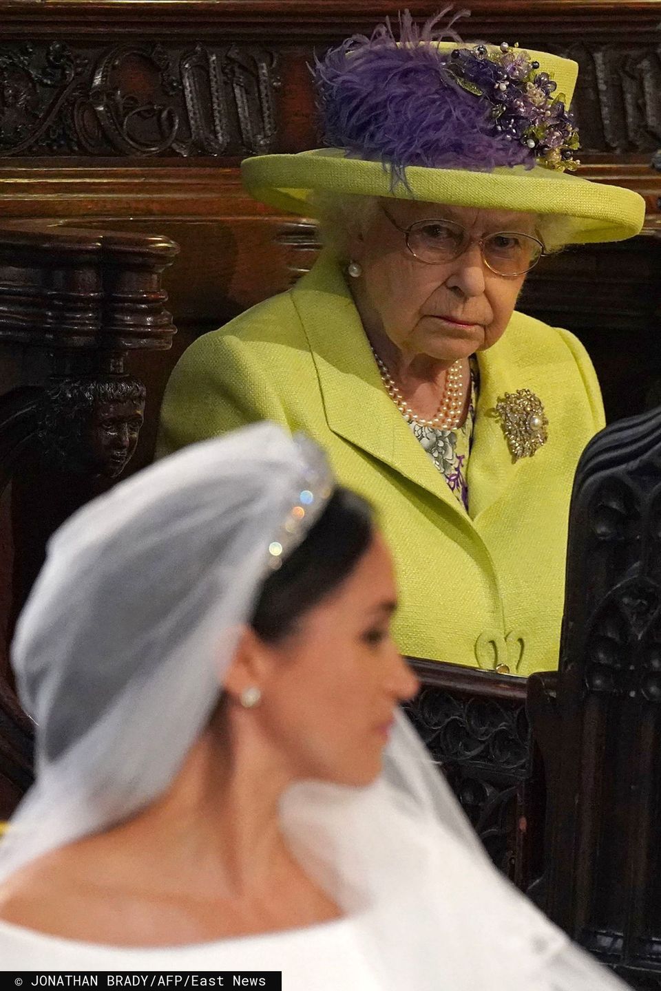 Meghan Markle, królowa Elżbieta II