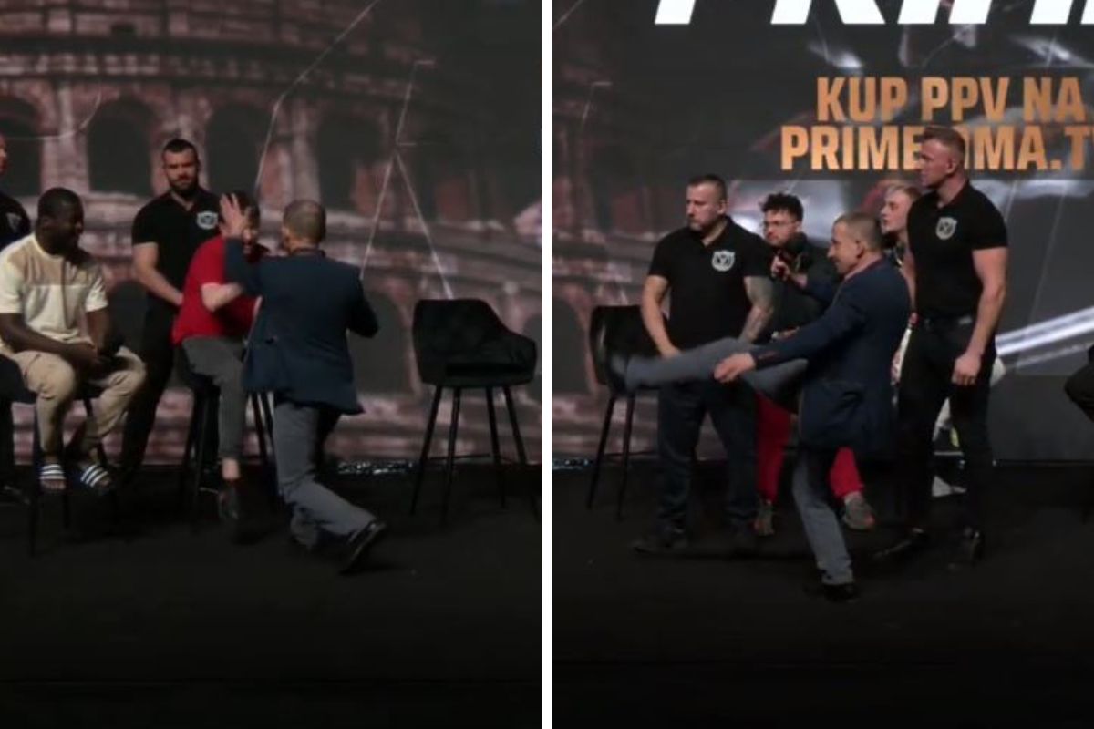 Skandaliczne sceny przed Prime Show MMA. Prowadzący wyzywał i bił zawodników