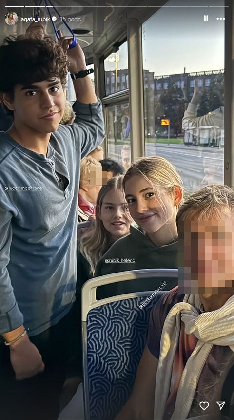 Agata Rubik i jej córka relacjonują pobyt w Polsce