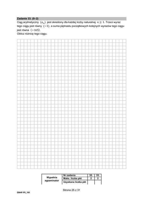 Matura 2024. Arkusze CKE. Matematyka w formule 2015