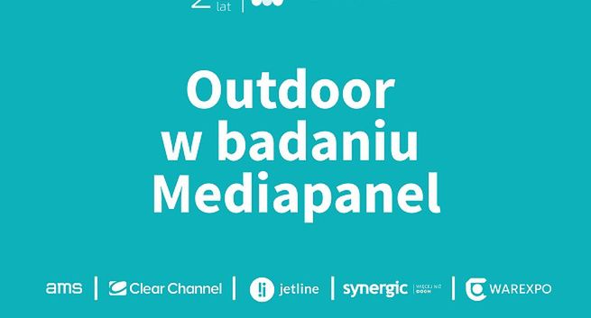 Reklama zewnętrzna włączona do Mediapanelu