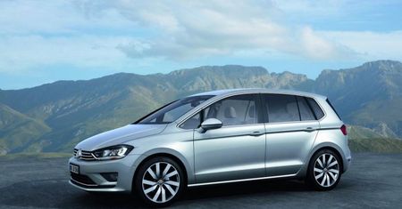 Volkswagen Golf Sportsvan Concept - przedsmak nowego Golfa Plus