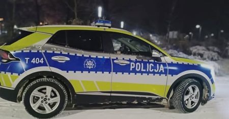 Widoczna cyrylica. Policja zabezpieczyła szczątki balona
