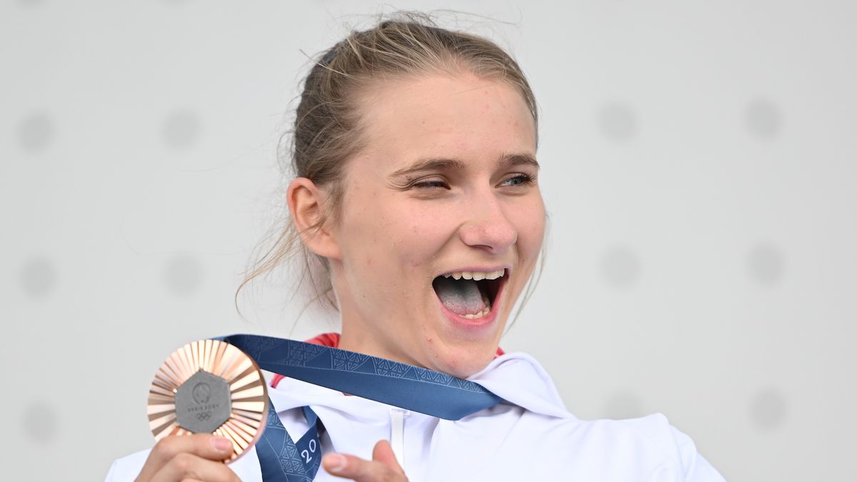 Polka Aleksandra Kałucka zdobyła brązowy medal we wspinaczce na czas