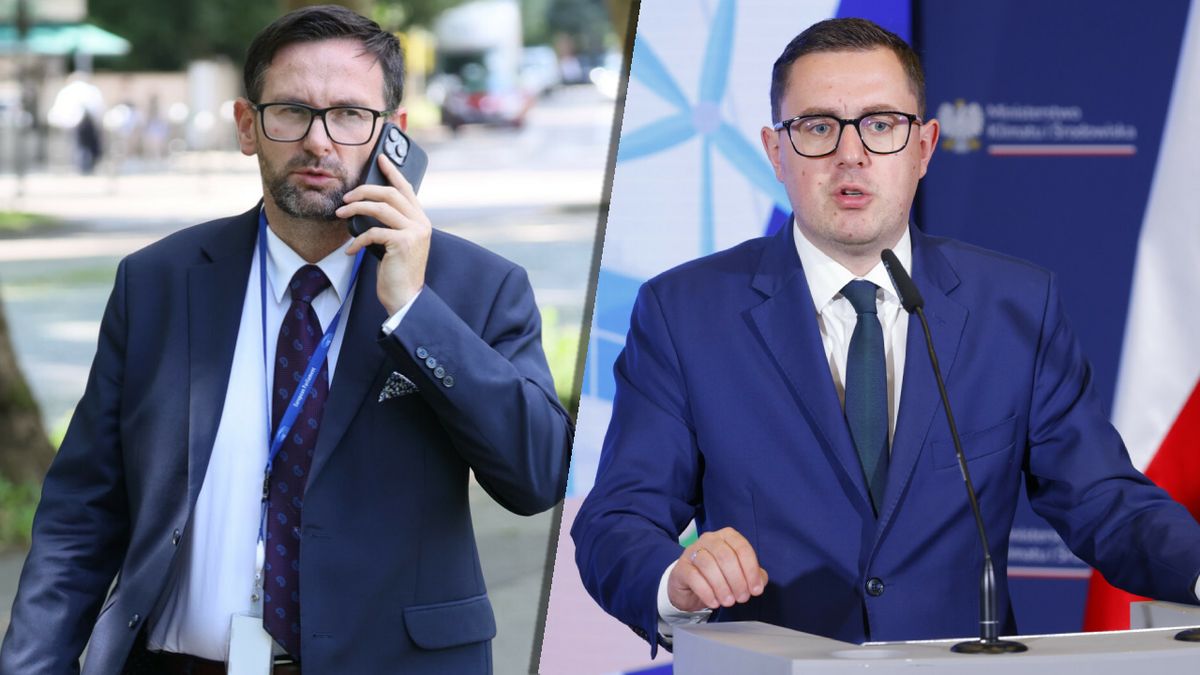 Daniel Obajtek i Miłosz Motyka