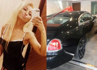 Jola Rutowicz dostała na święta... Rolls Royce'a za 2 MILIONY! "Ładny prezent, co?" (FOTO)