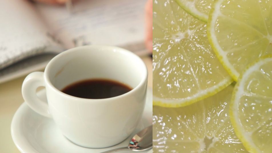 Kawa z cytryną