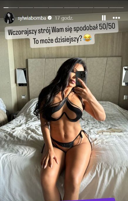 Sylwia Bomba szokuje na Instagramie odważnym kostiumem kąpielowym.