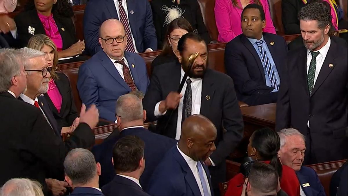 Al Green, który przerwał wystąpienie Donalda Trumpa