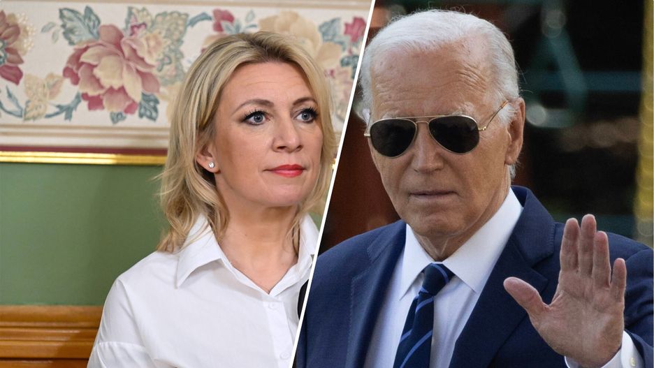 Maria Zacharowa skomentowała rezygnację Joe Bidena