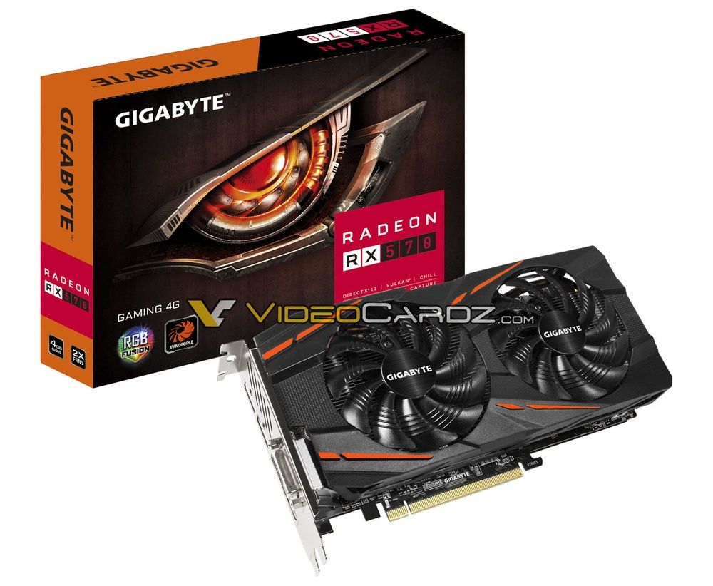 GIgabyte Radeon RX 570 Gaming 4G