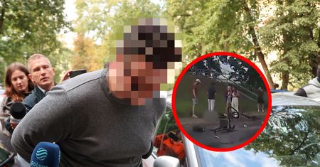 Tuż po wypadku w Krakowie. Jest nagranie