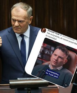 "Mentzen to zauważył". Tusk niespodziewanie udostępnił jego nagranie