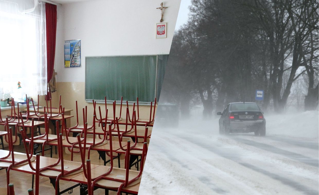 Przez siarczyste mrozy odwołują lekcje w szkołach. "Robimy to w trosce o dzieci"