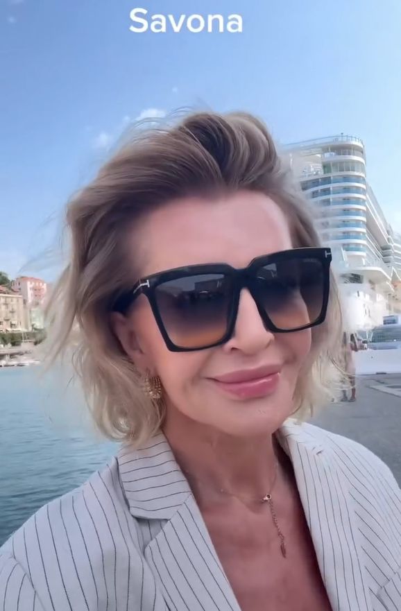 Wakacje Joanny Racewicz z synem