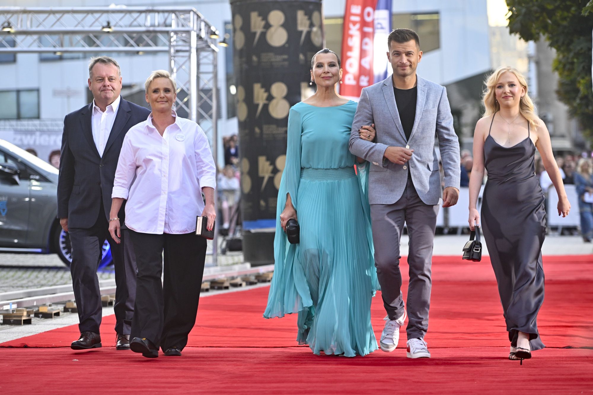Katarzyna Herman, Kinga Preis, Paulina Pytlak, Adrian Apanel i Jakub Małecki
