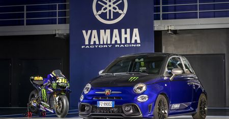 Abarth 595 Monster Energy Yamaha – cztery koła inspirowane dwoma