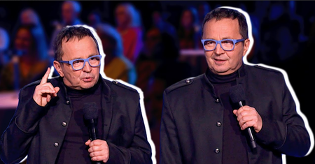 Rybarski w formie. Zakładanie jeansów nigdy nie było takie śmieszne