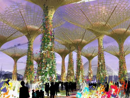 Przedstawiono nowy projekt ogrodu dla Singapuru 4