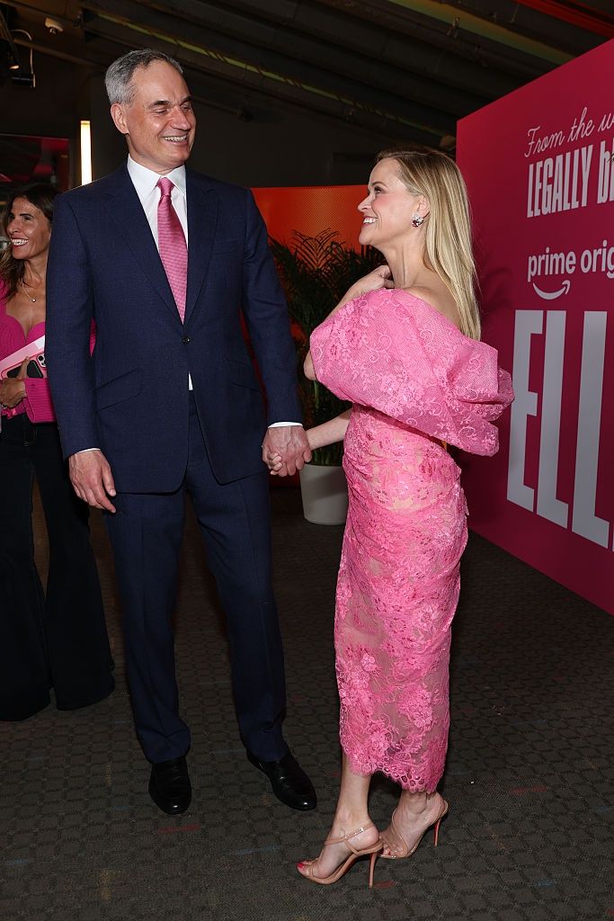 Reese Witherspoon z partnerem