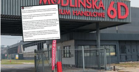 Spór o CH Modlińska. Jest komunikat policji