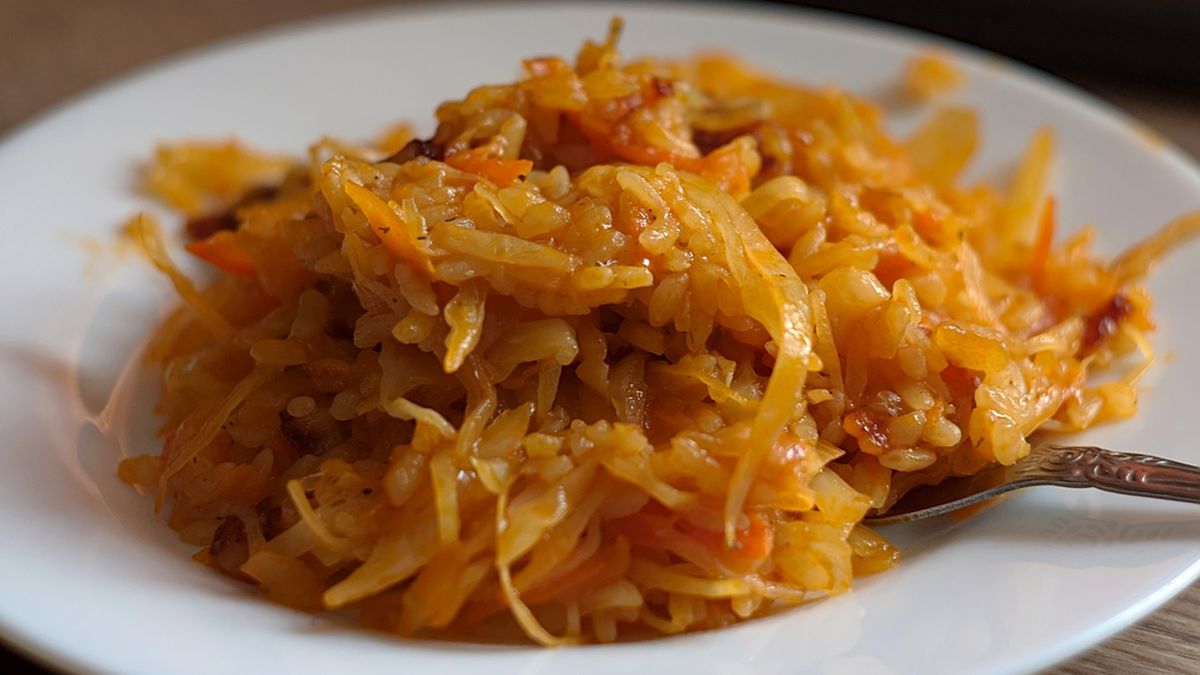 Zasmażana kiszona kapusta