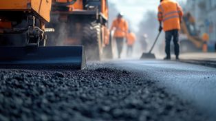 Czerwionka: Przeciąga się remont ronda. Jest nowy asfalt, ale brakuje znaków na jezdni