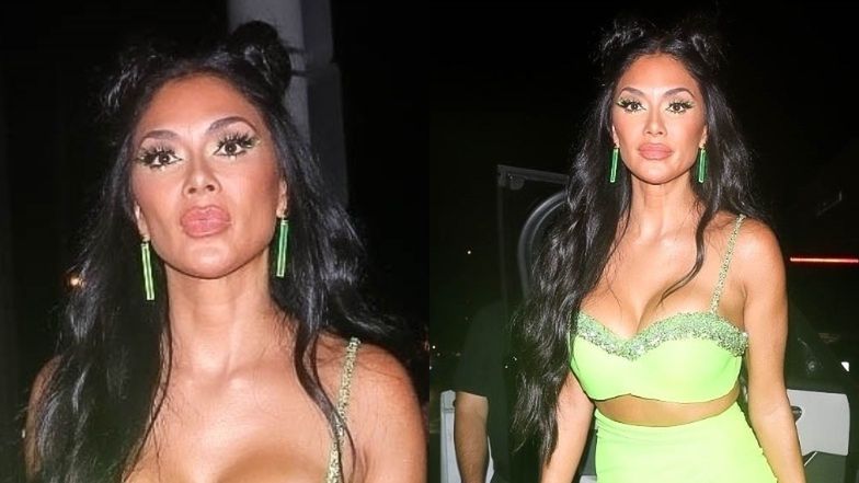 Nicole Scherzinger w drodze na kolację