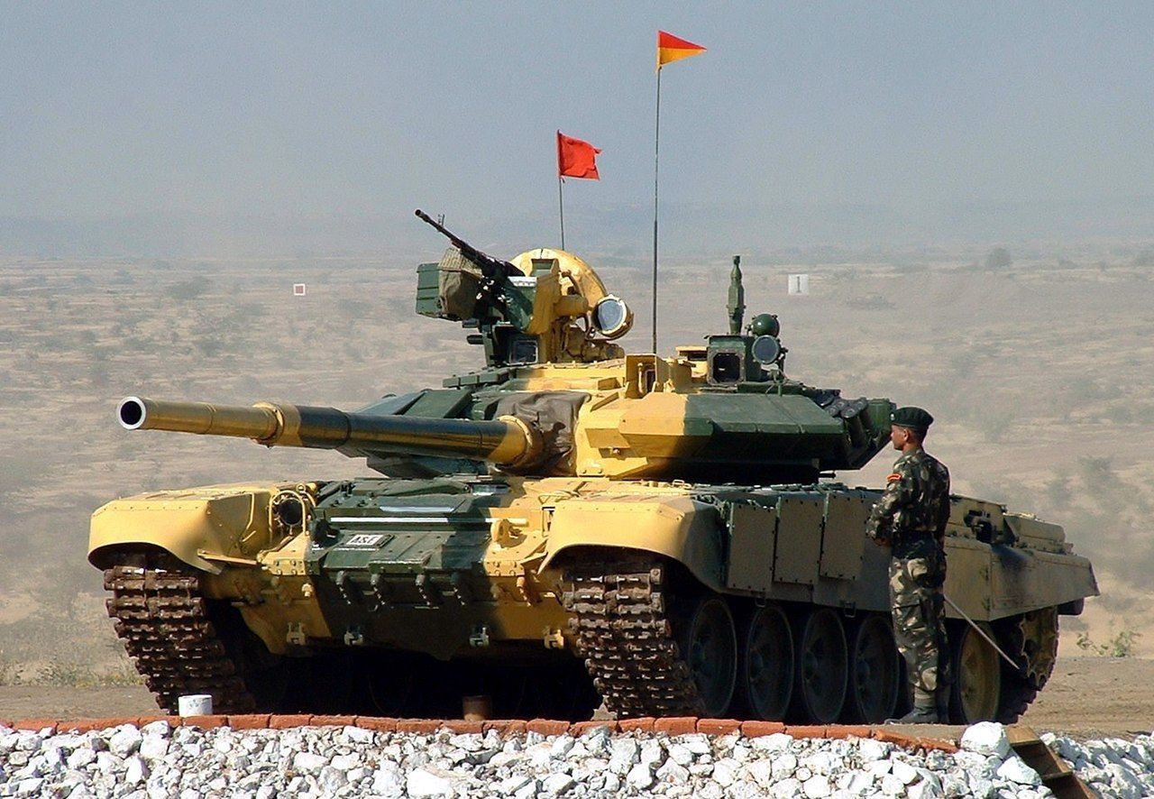 T-90 w barwach armii indyjskiej