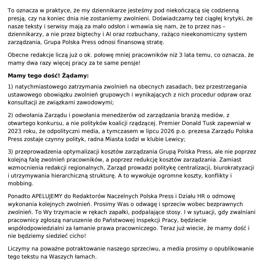 List pracowników