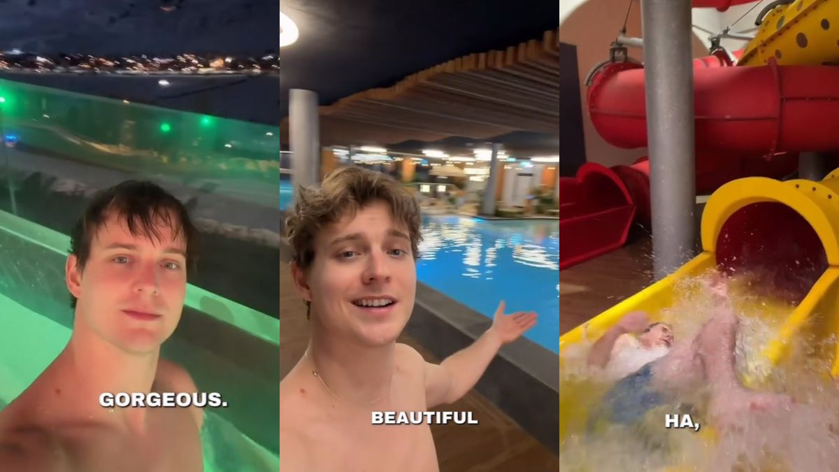 Nick Novak oprowadza po spa w wiosce olimpijskiej