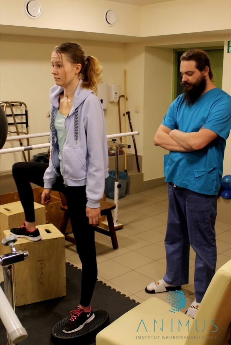 Ewelina jest w trakcie rehabilitacji