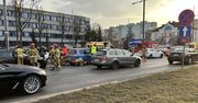 Częstochowa: Karambol w centrum. Utrudnienia w Alei Jana Pawła II