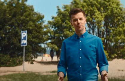 Radek Kotarski promuje aplikację mobilną banku Millenium (wideo)