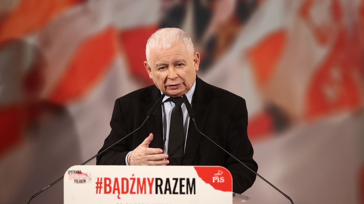 Jaros�aw Kaczy�ski
�ukasz G�gulski
PiS, polityk, polityka, spotkanie, wizyta