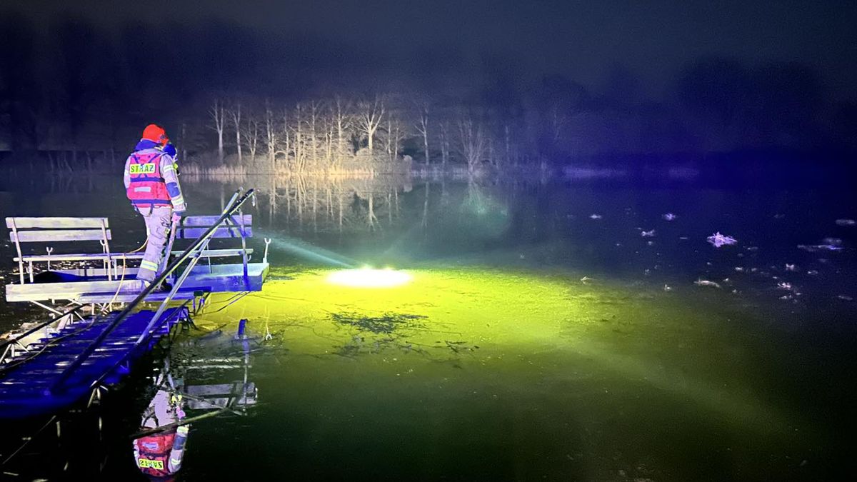 29-latek utonął w jeziorze