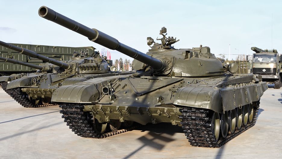 Czołg T-72.