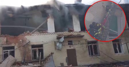 Rosjanie uderzyli w przedszkole. Nagranie z miejsca ataku