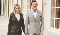 Edyta i Cezary Pazurowie reklamują odzież Lavard