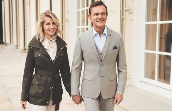 Edyta i Cezary Pazurowie reklamują odzież Lavard