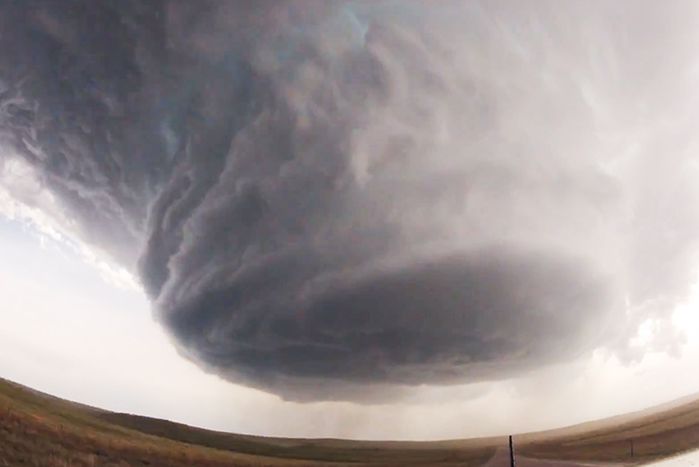 Przerażający timelapse, który pokazuje formowanie się mezocyklonu