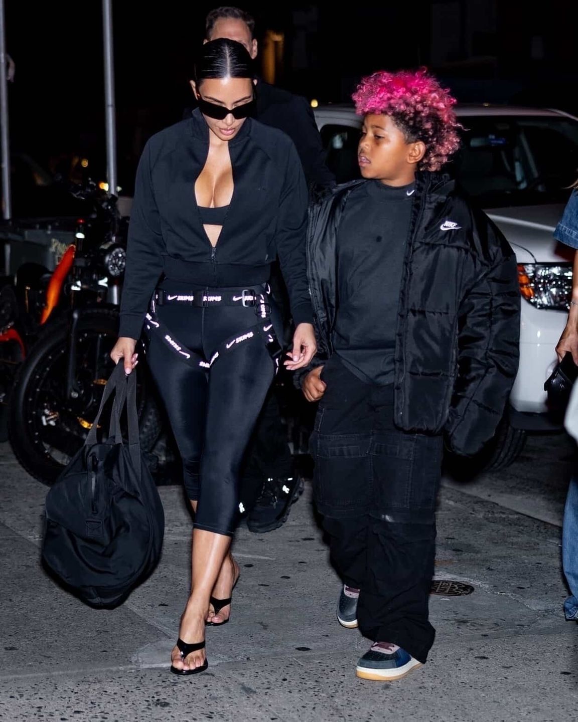 Kim Kardashian z synem