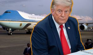 Ukryli Trumpa w kontenerze na lotnisku. Media ujawniają kulisy operacji