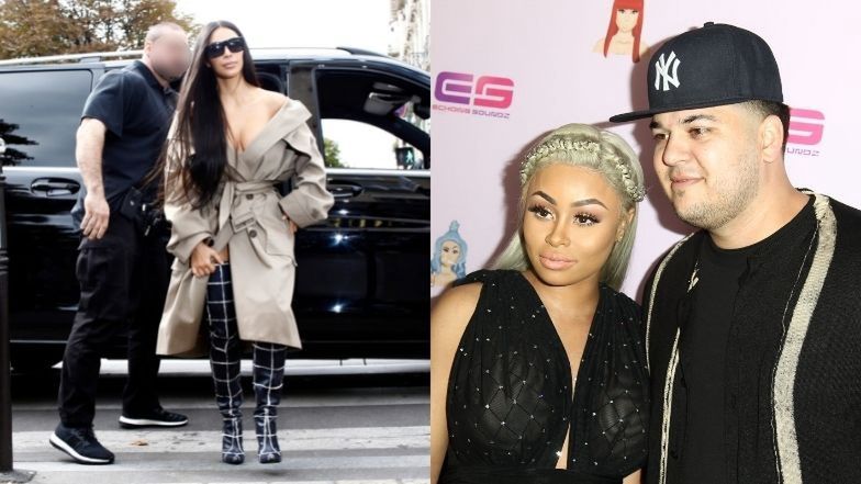 Kim Kardashian napadnięta w Paryżu, związek Roba i Blac Chyny