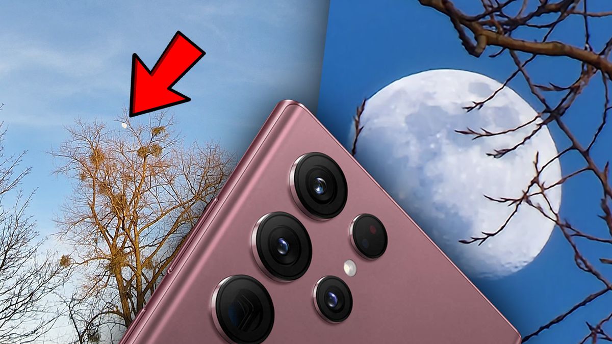 Opad szczęki. Samsung Galaxy S22 Ultra ma niewiarygodnie dobry zoom 1