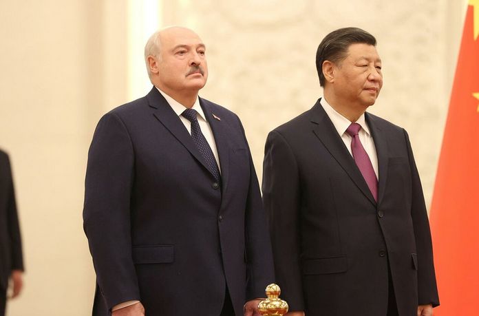 Łukaszenka spotkał się z Xi.