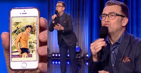 Orłoś uczy… jak zrobić "idealne" selfie! "Należy się wypiąć i zrobić dzióbek. Niektóre panie mają go na stałe!"