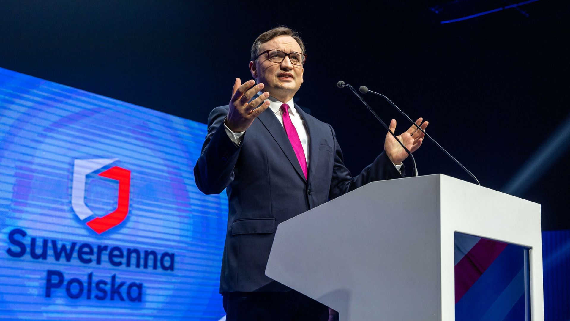 3 maja 2023 r. Konwencja #Suwerenna Polska w Hali Expo XXI w Warszawie.